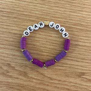 Dear John Speak Now friendship bracelet Taylor swift